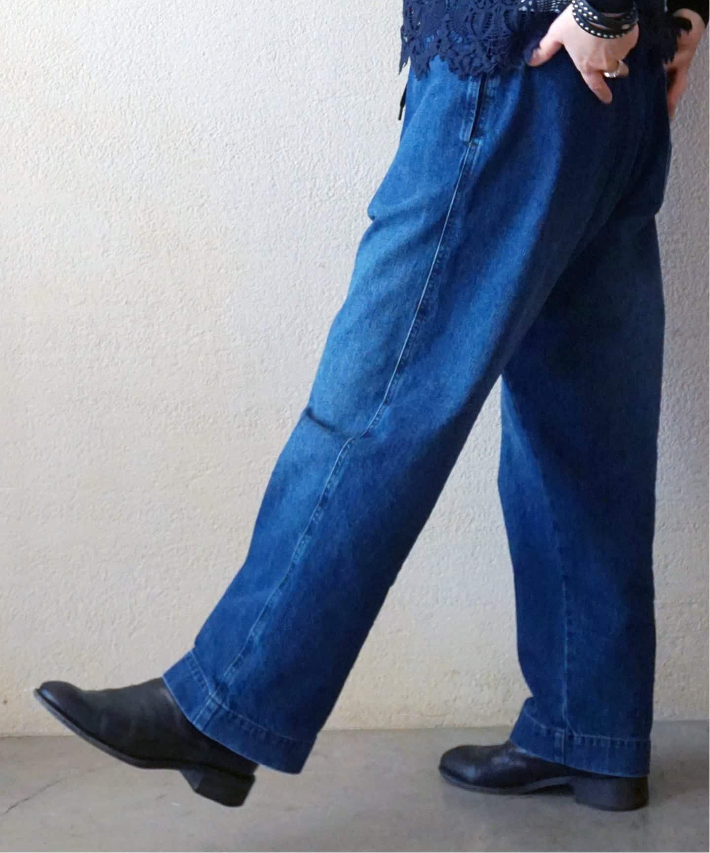 週末価格【新品】journal standard luxe HARIワイドデニム journal