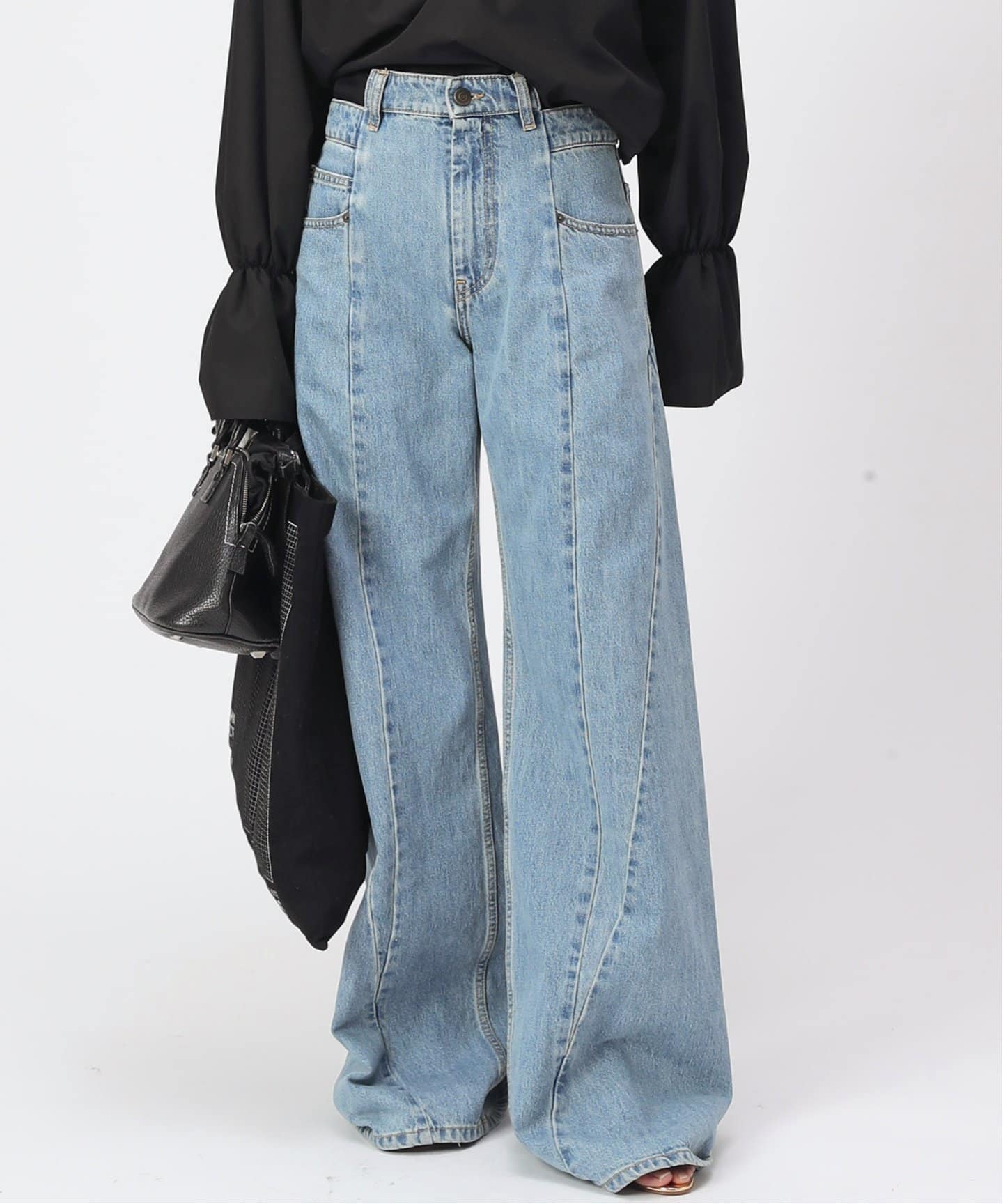 Maison Margiela/メゾン マルジェラ】HIGH WAIST WIDE DENIM（デニム