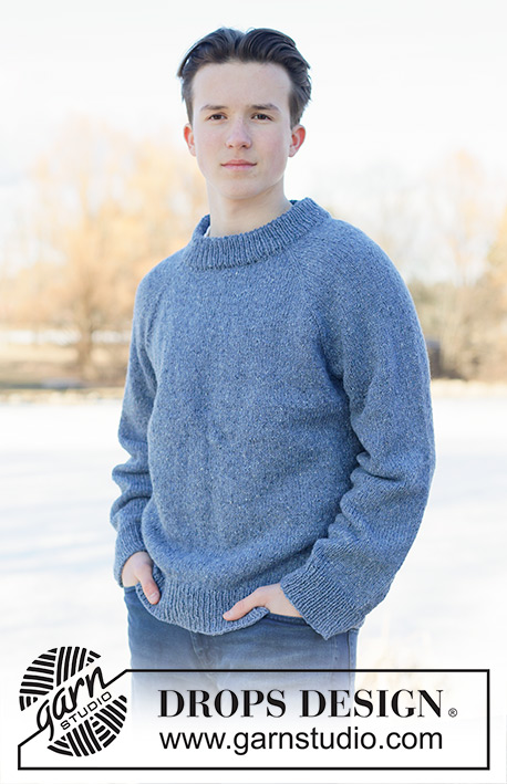 Azure Drift / DROPS 251-23 - Free knitting patterns by DROPS Design