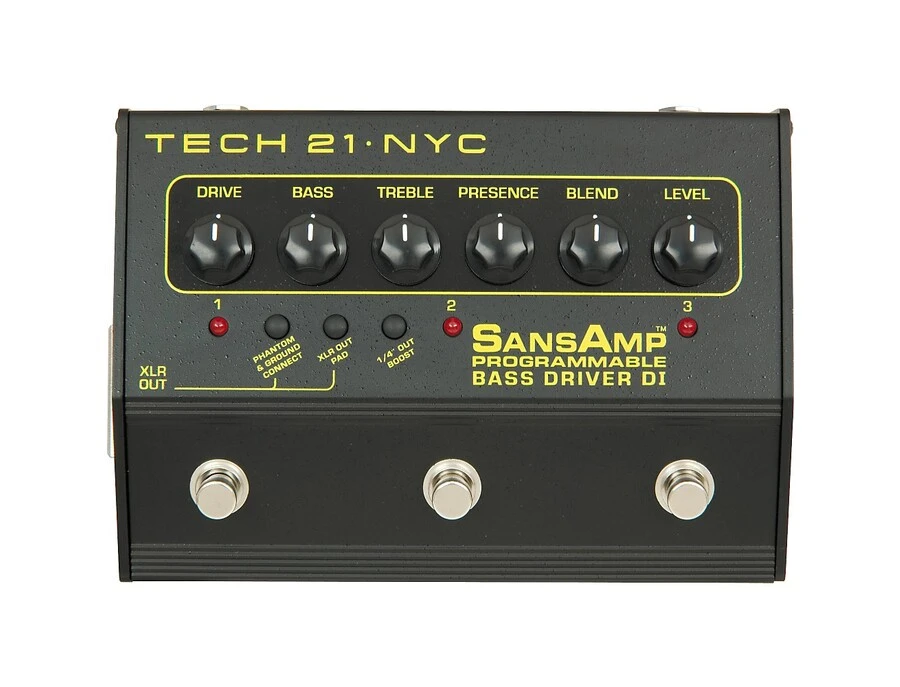 Tech 21 SansAmp Programmable Bass Driver Direct Input - What To