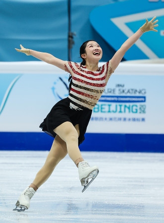 中井亜美が女子SP首位 - 秩父経済新聞