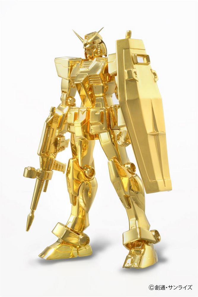 純金1000グラム使用した「ガンダム」発売―田中貴金属ジュエリー