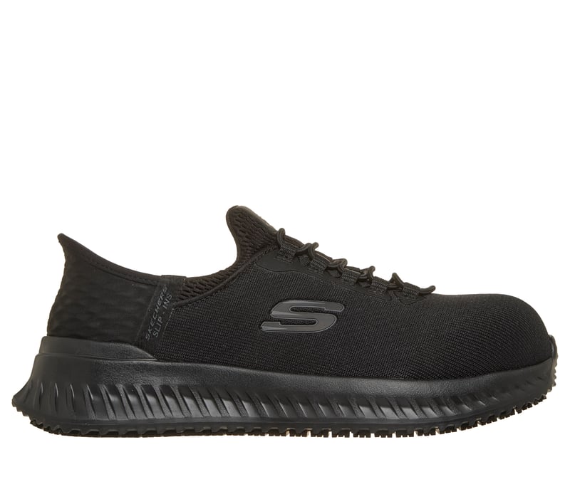 Skechers Slip-ins Work: Tilido - Ombray - BLACK