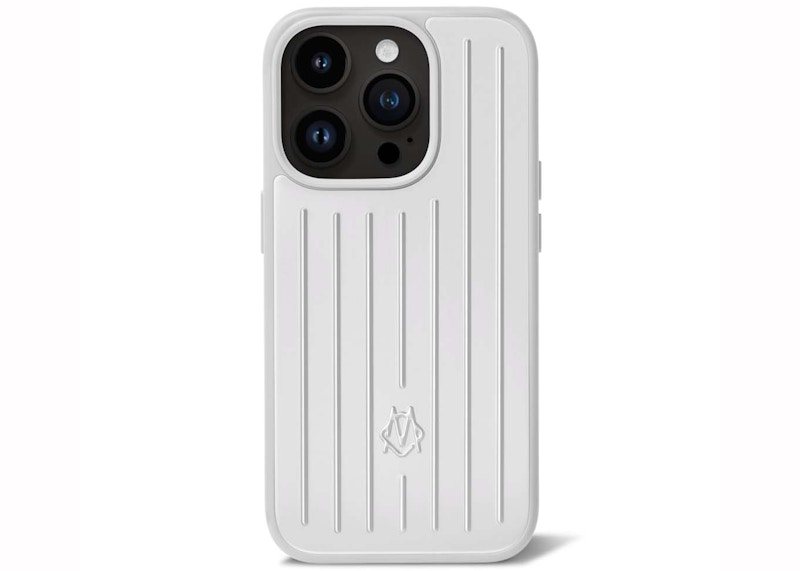 Rimowa iPhone 15 Pro Case Silver in Polycarbonate - US