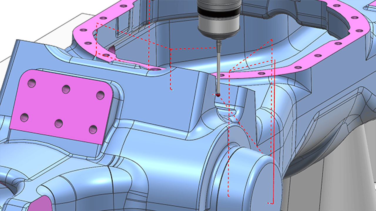 NX CAM オンマシンプロービング | Siemens