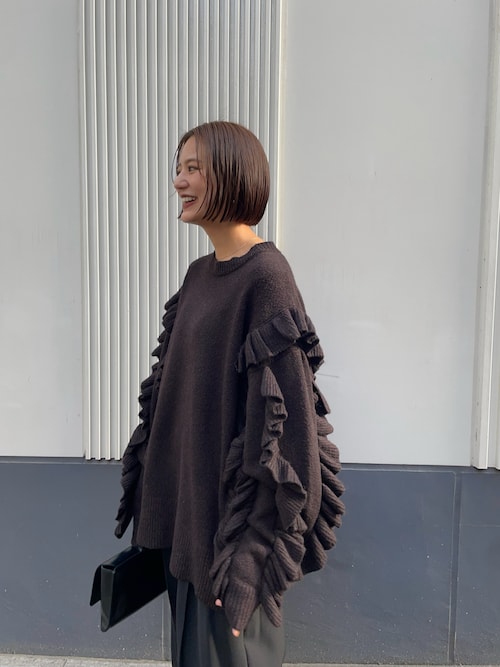 hana0717さま専用】LAATO frillfrill kniフリルニット hana0717さま