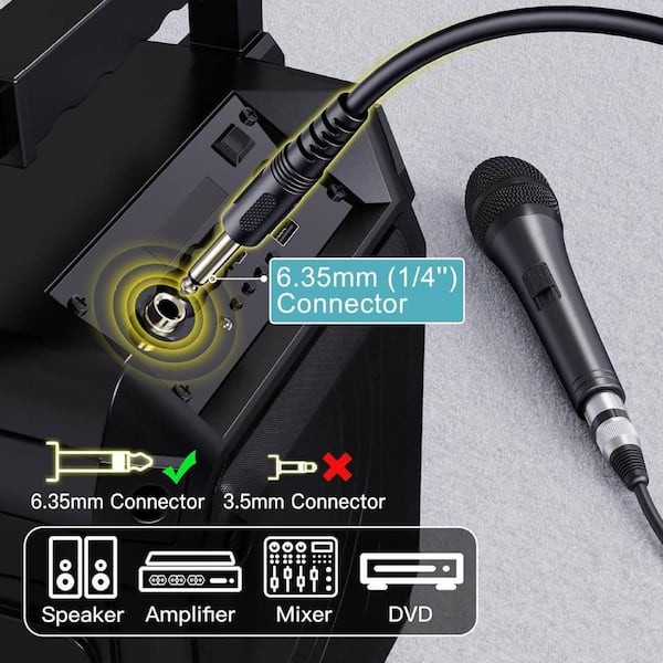 Yichuhaoxi Karaoke Microphone, Dynamic Vocal Microphone for