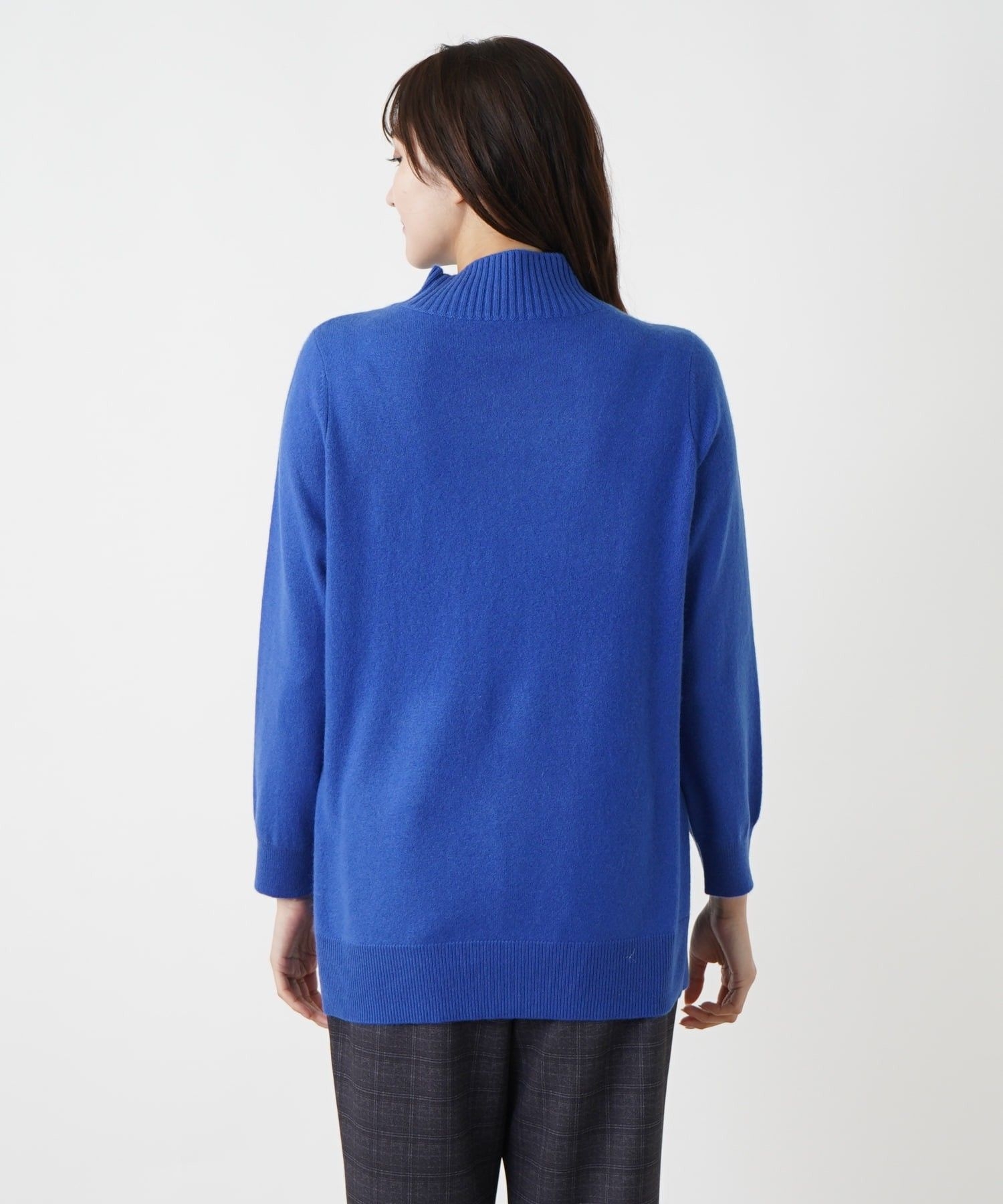 店舗人気】カシミヤハイネックニット【Leilian WHITE LABEL】|レリアン