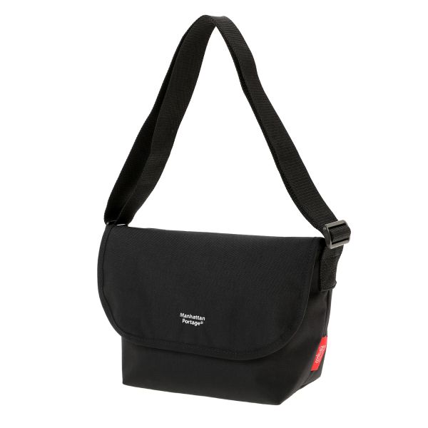 Nylon Messenger Bag JR Back Pocket W/ Divider Magnet | Manhattan