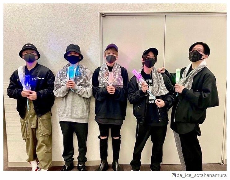Da-iCE、先輩・AAAのアニバーサリーライブ参戦 花村想太「涙が止まり