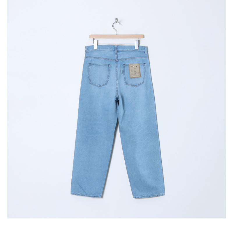 YAECA (ヤエカ) 19-11U DENIM WIDE CROPPED / 19-11U デニムワイド