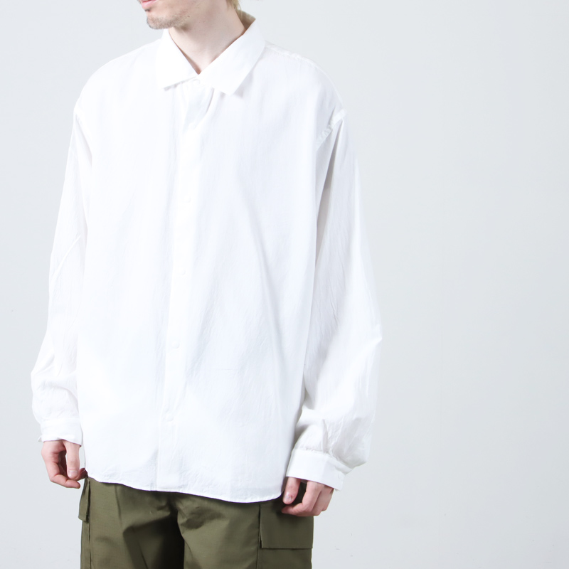YAECA (ヤエカ) COMFORT SHIRT EXTRA WIDE / コンフォートシャツ