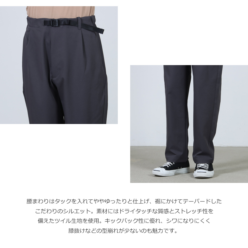 Goldwin (ゴールドウィン) One Tuck Tapered Stretch Pants