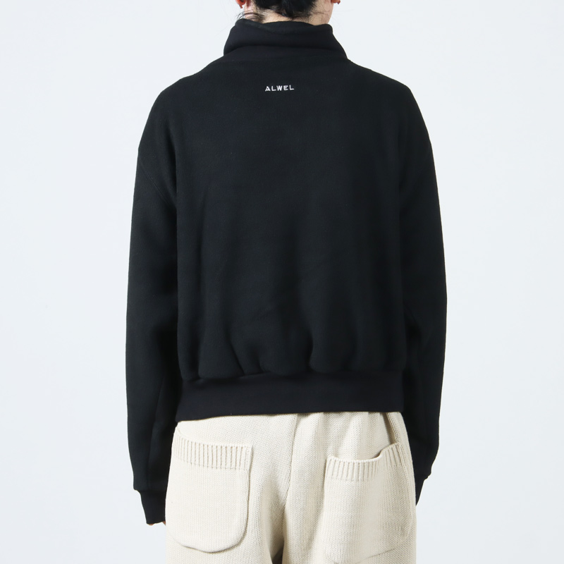 ALWEL (オルウェル) FLEECE HIGH NECK PO / フリースハイネックプル