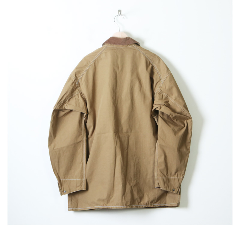 and wander (アンドワンダー) Barbour CORDURA solway shirt for man