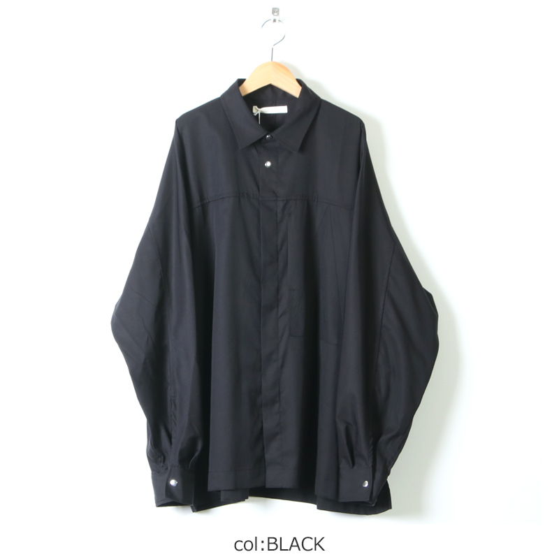 ANEI (アーネイ) S.S. ACTIVE SHIRT / アクティブシャツ