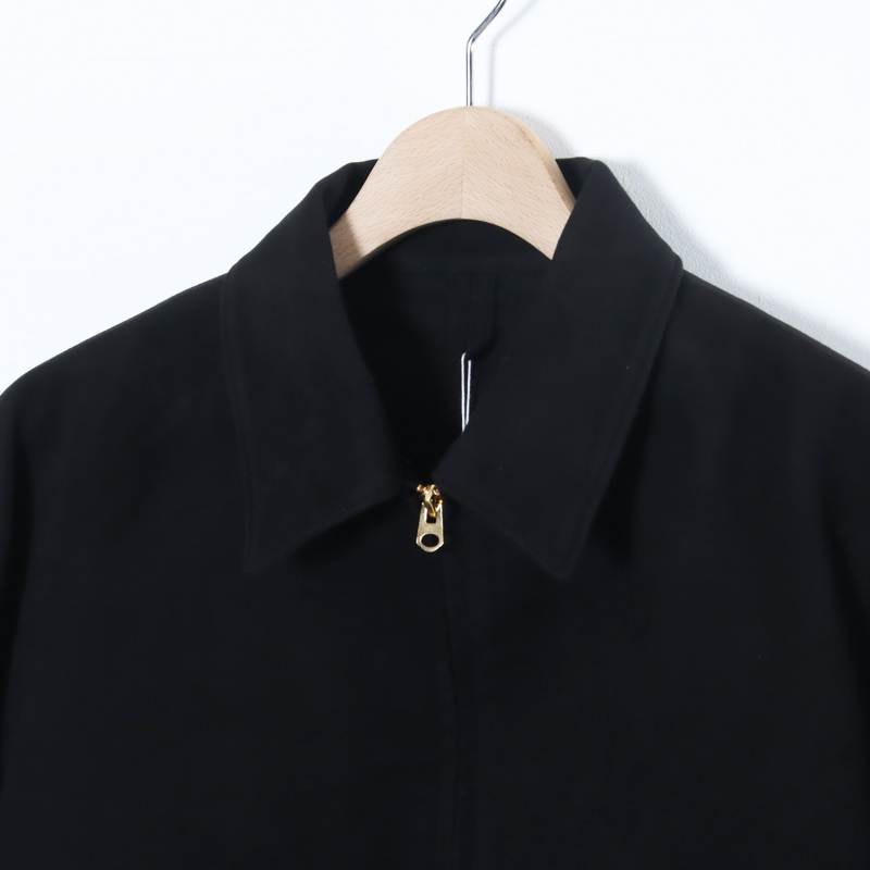 COMOLI (コモリ) モールスキン ジップショートジャケット
