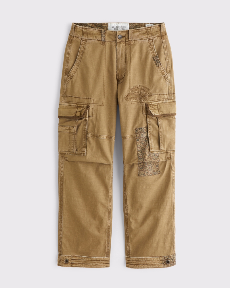 Men's Baggy Cargo Pant | Men's Bottoms | Abercrombie.com