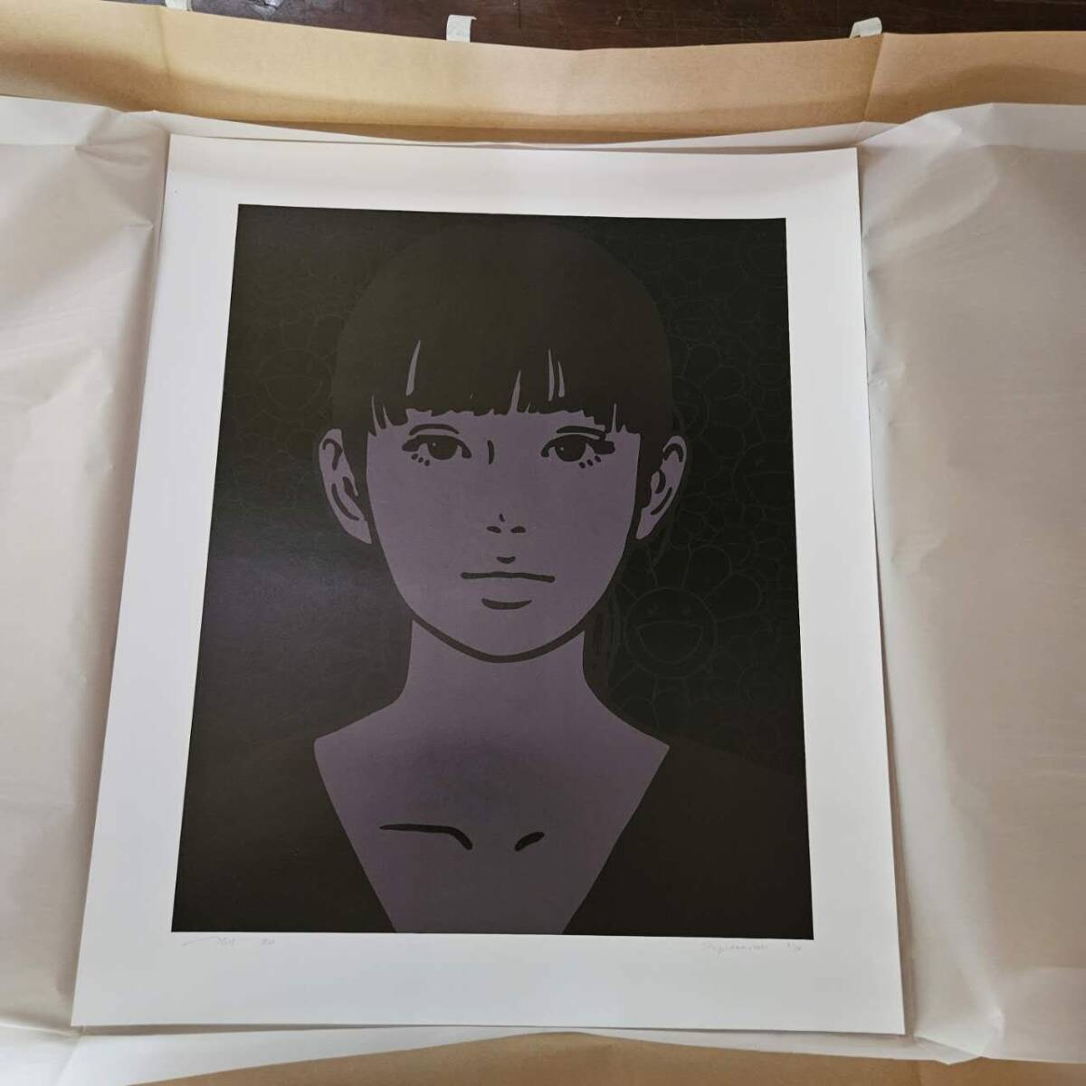 村上隆×KYNE Untitled：R 村上隆 KYNE Untitled R