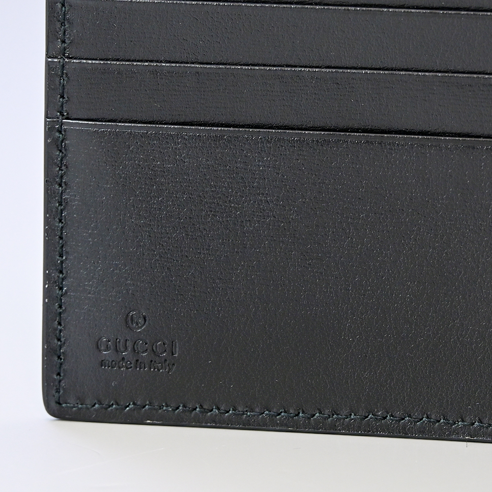 グッチ GUCCI 二つ折り財布 メンズ GGマーモント ブラック 428725