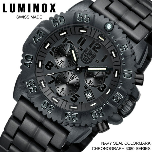 LUMINOX ルミノックス クロノグラフ 腕時計 メンズ ネイビーシ-ルズ