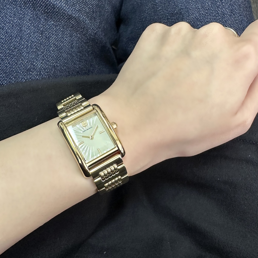 TORY BURCH 腕時計 ゴールド 交換用フレーム付き TORY BURCH 腕時計