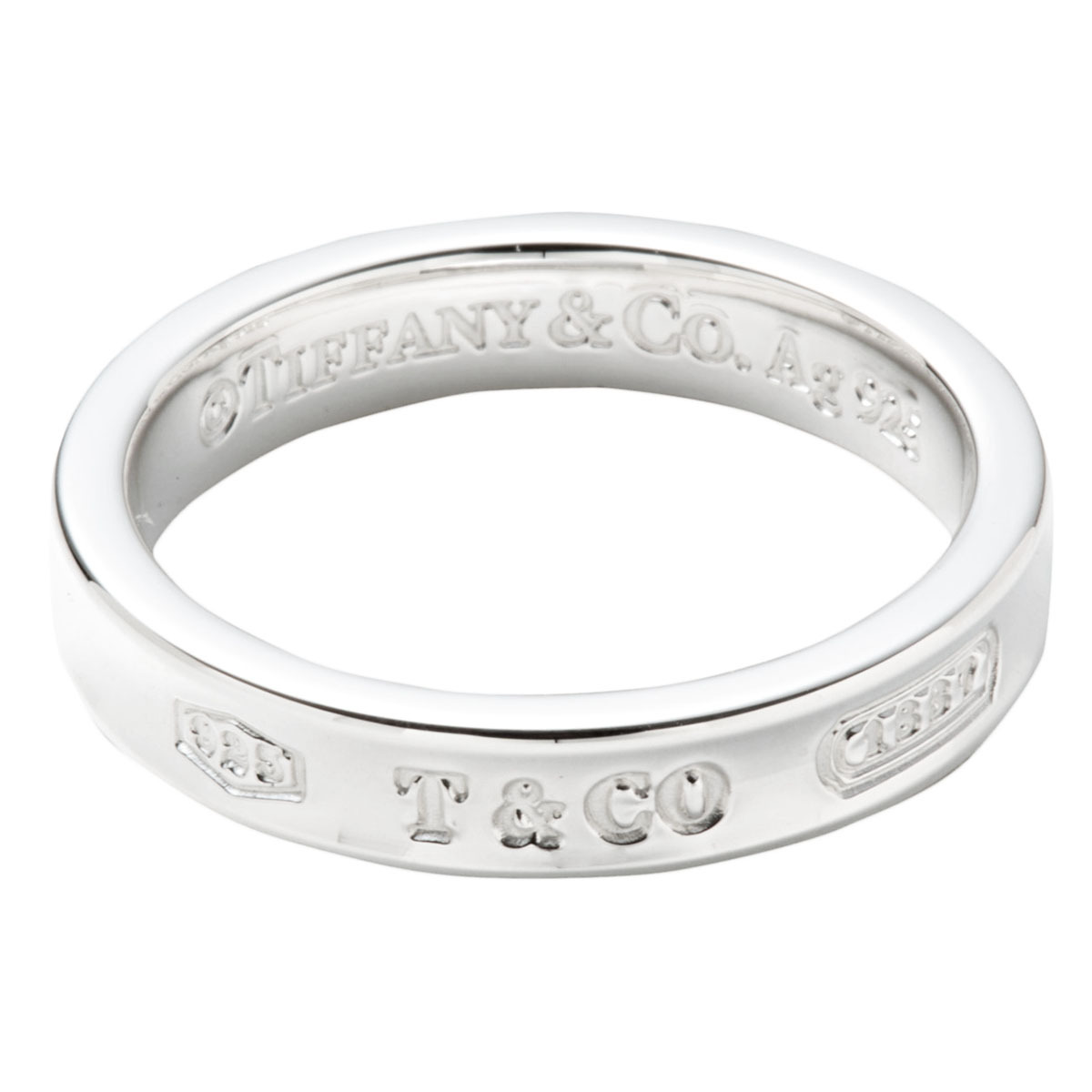 ティファニー 指輪 女性 TIFFANY&Co リング ナローベーシックリング SS
