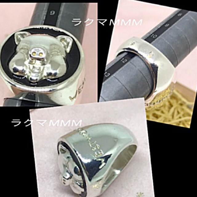 Vivienne Westwood - ハッピー ピッグ リング／S／silver925の通販 by
