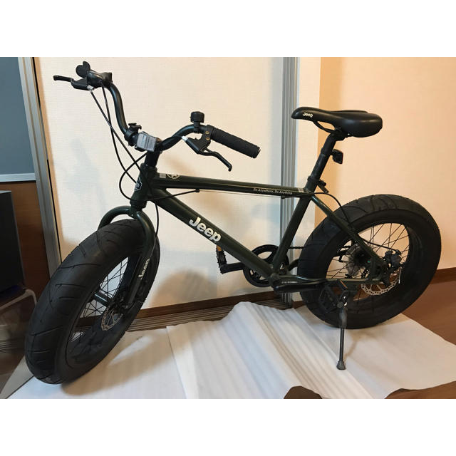 Jeep - jeep ファットバイク の通販 by きなこ's shop｜ジープならラクマ