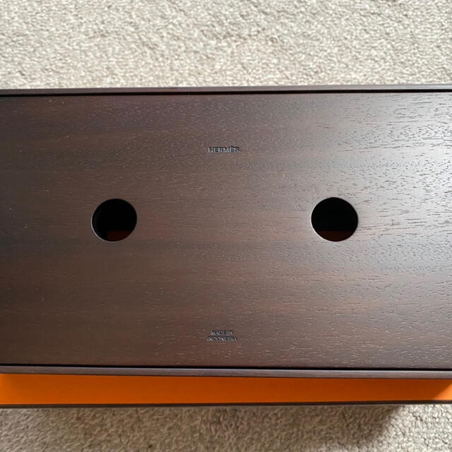 HERMES - エルメス 新品 エトゥープ ティッシュケースの通販 by のん's