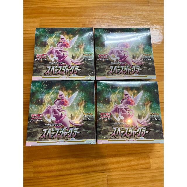 ポケモンカード スペースジャグラー 4BOX シュリンク付き 未開封