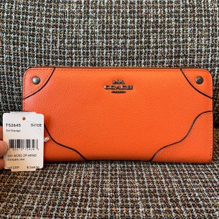 COACH - 52645 コーチ 長財布 オレンジの通販 by あーちゃん's shop