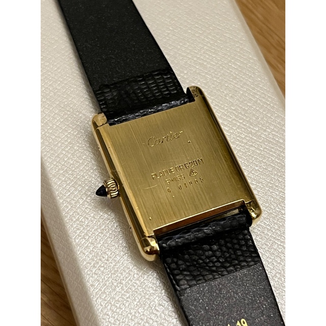Cartier - Cartier 70's プレマストタンク LM 手巻き 9月OH カルティエ