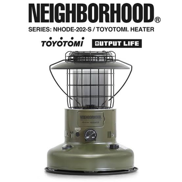 NEIGHBORHOOD ストーブ オリーブグリーン ケース付 NEIGHBORHOOD