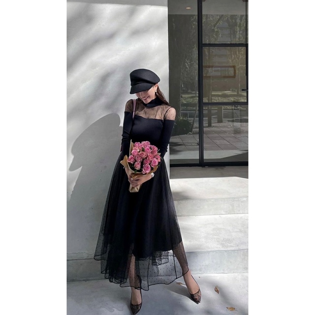 sheller シェリエ femininityレースニット shellerシェリエ femininity