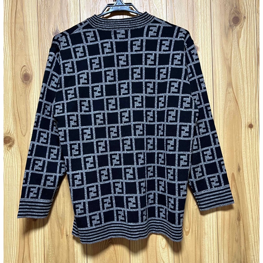 FENDI - 90s ヴィンテージ FENDI フェンディ ズッカ柄 ニット セーター