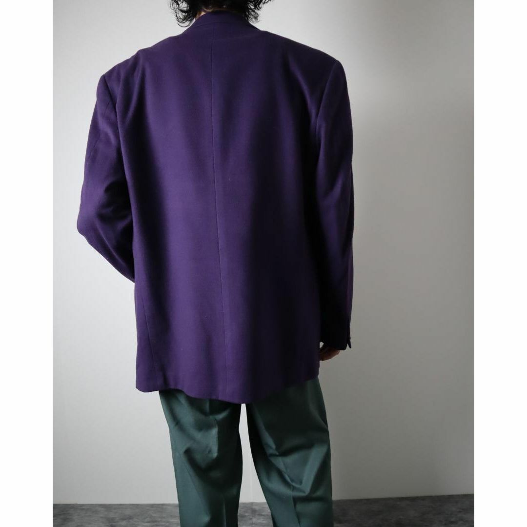 ART 希少90sヴィンテージ日本製 肉厚ウールジャケット カシミヤ入り