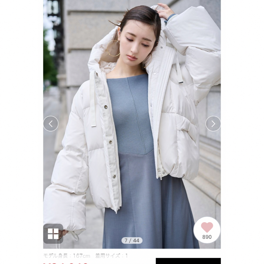 FRAY I.D - 【完売品】フードショートダウンコートの通販 by rucaの