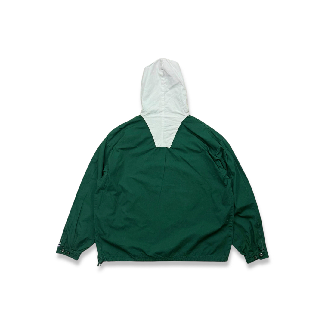 J.Crew - 90s J.CREW ツートンコットンアノラックパーカー ハーフ