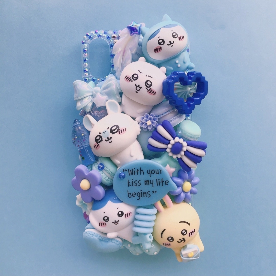 デコ電 デコスマホ ちいかわ ももんが ホイップデコの通販 by 🎀プロフ