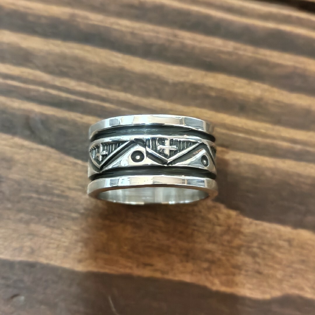 INDIAN JEWELRY - Troy Laner トロイラナー リング 指輪 14号 ナバホ族
