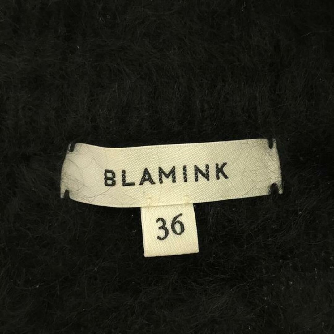 BLAMINK - 【美品】 BLAMINK / ブラミンク | カシミヤファー 7G ニット