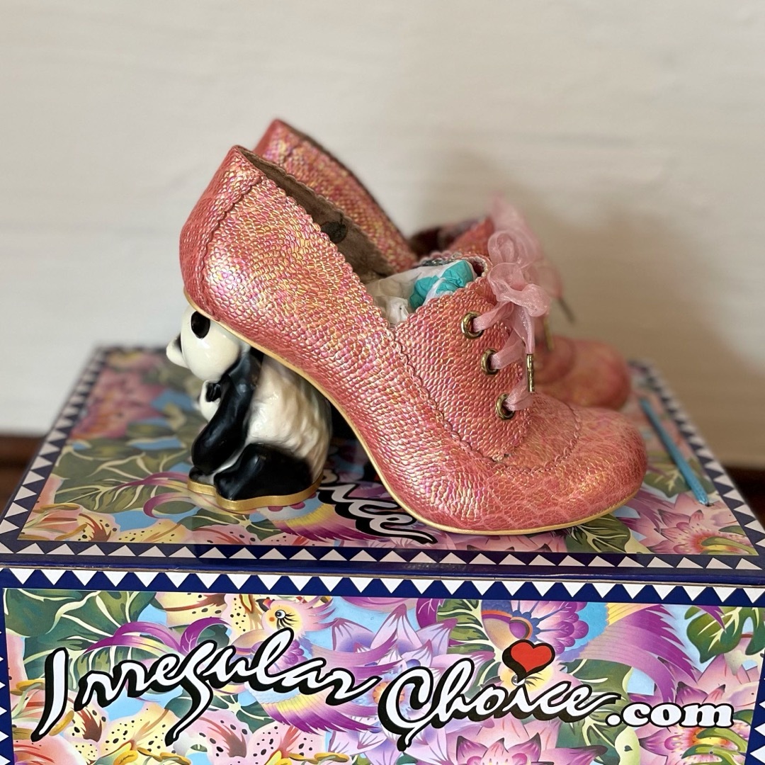 Irregular Choice - イレギュラーチョイス パンダヒールの通販 by あか