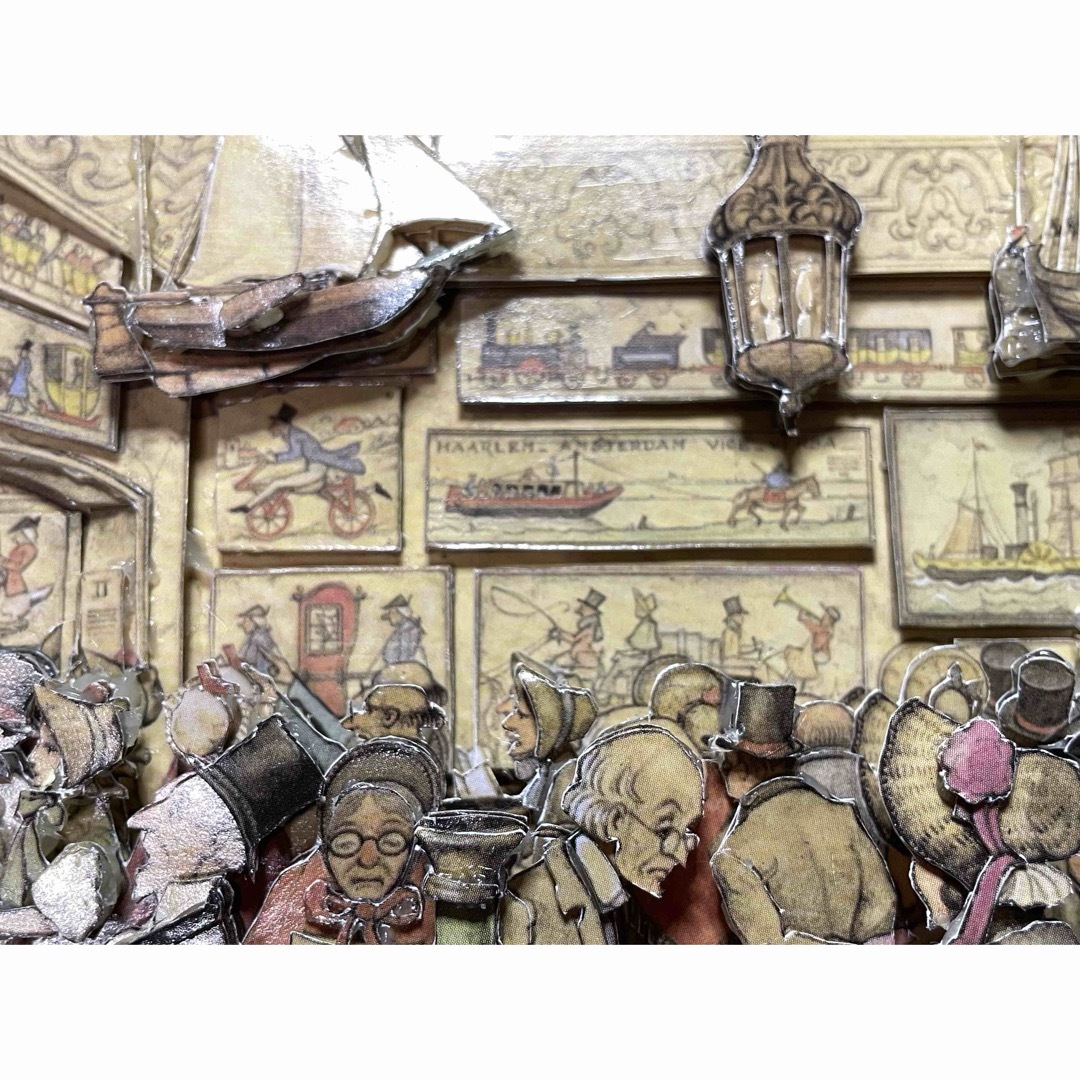 3Dアート デコパージュ シャドーボックス ANTON PIECK 完成品の通販 by