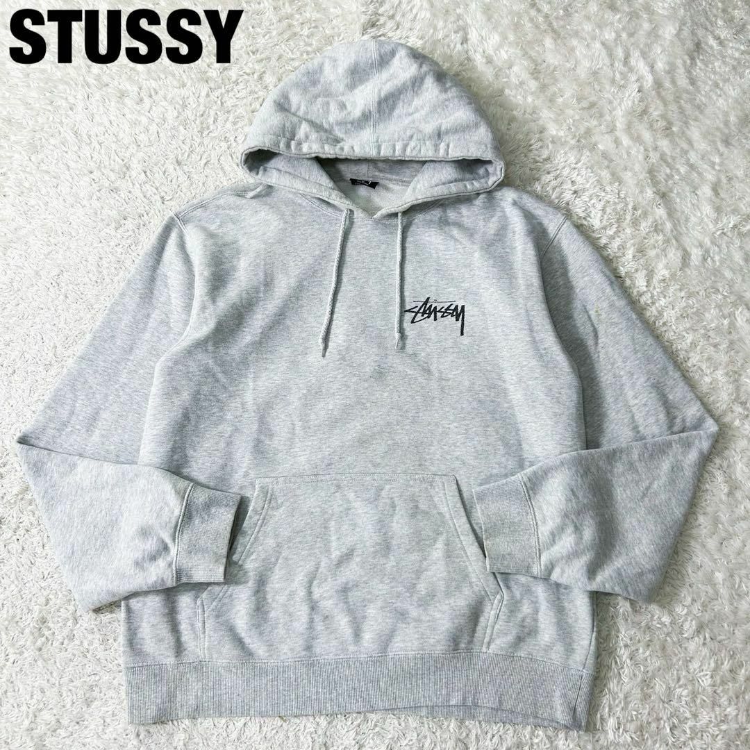 STUSSY - 美品 STUSSY ステューシー ダイスパーカー グレー サイコロ