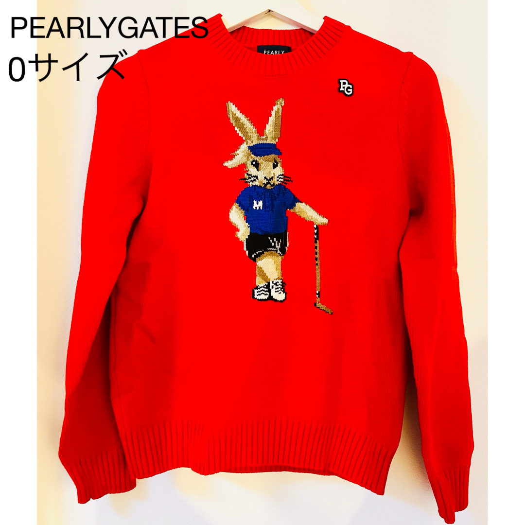 PEARLY GATES - 【美品】パーリーゲイツ0トラッドラビット ニット