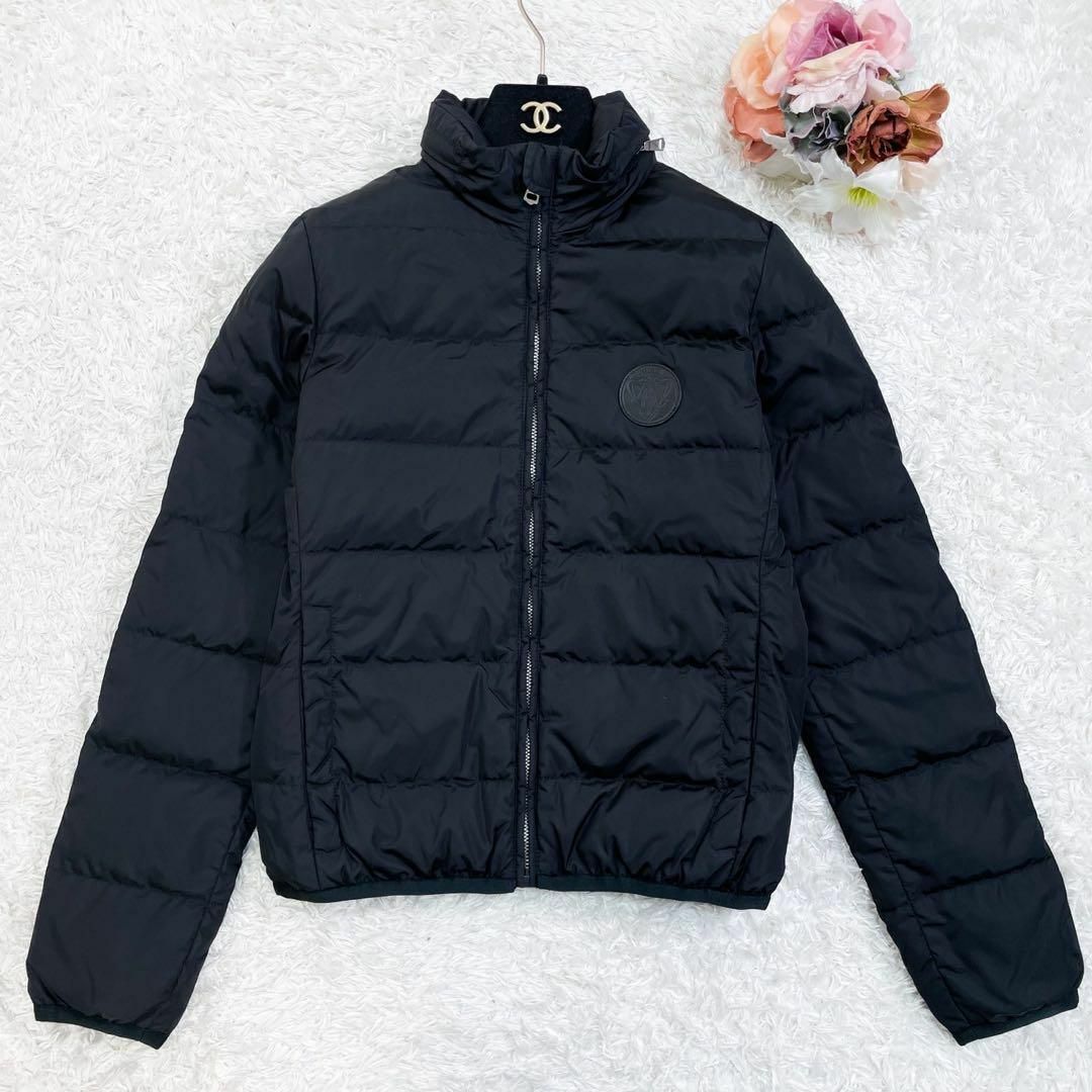 GUCCI - 極美品 GUCCI グッチ 裏地GG柄 ダウンジャケット ブラック 36