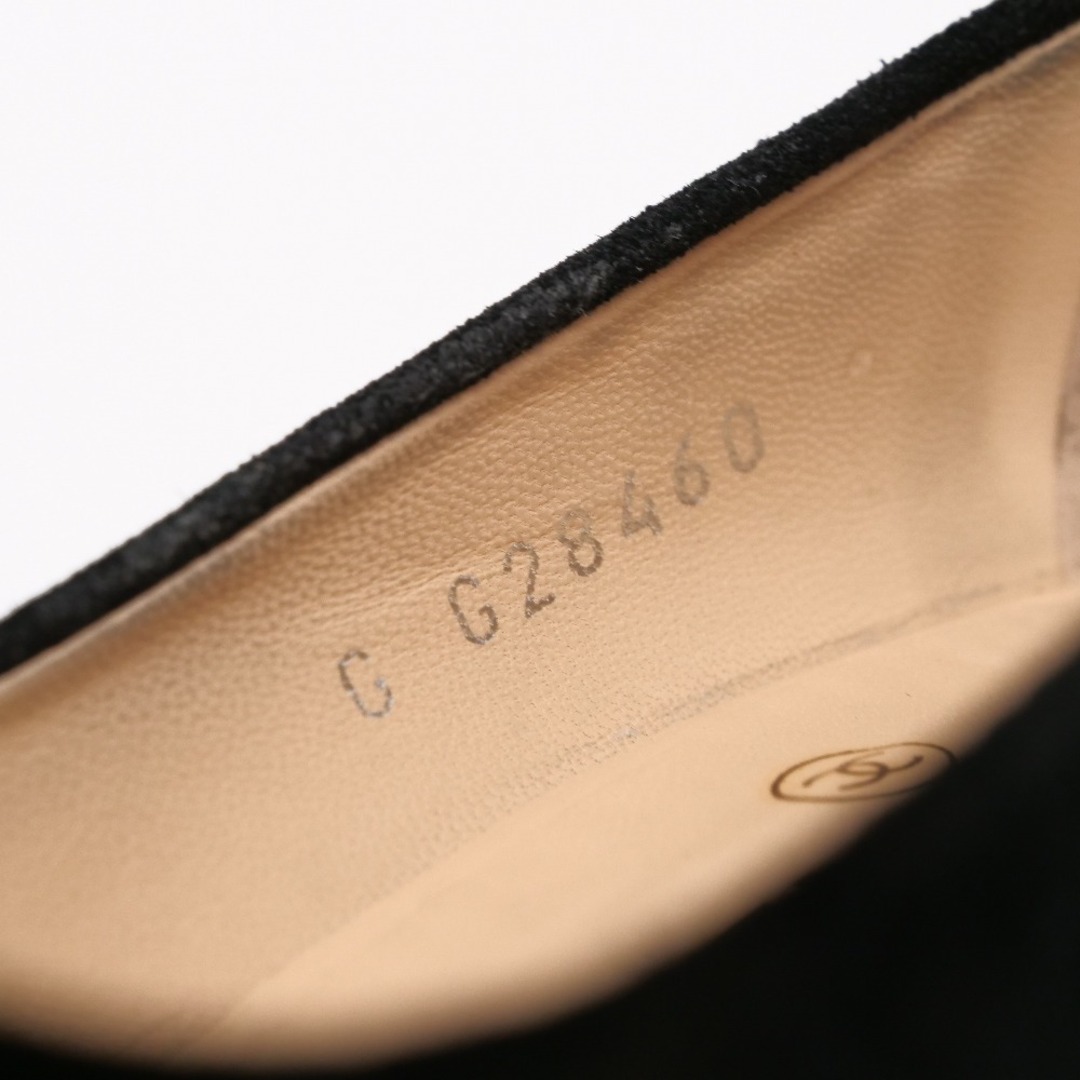 CHANEL - CHANEL シャネル パンプス サイズ37.5C 靴 スエード レザー