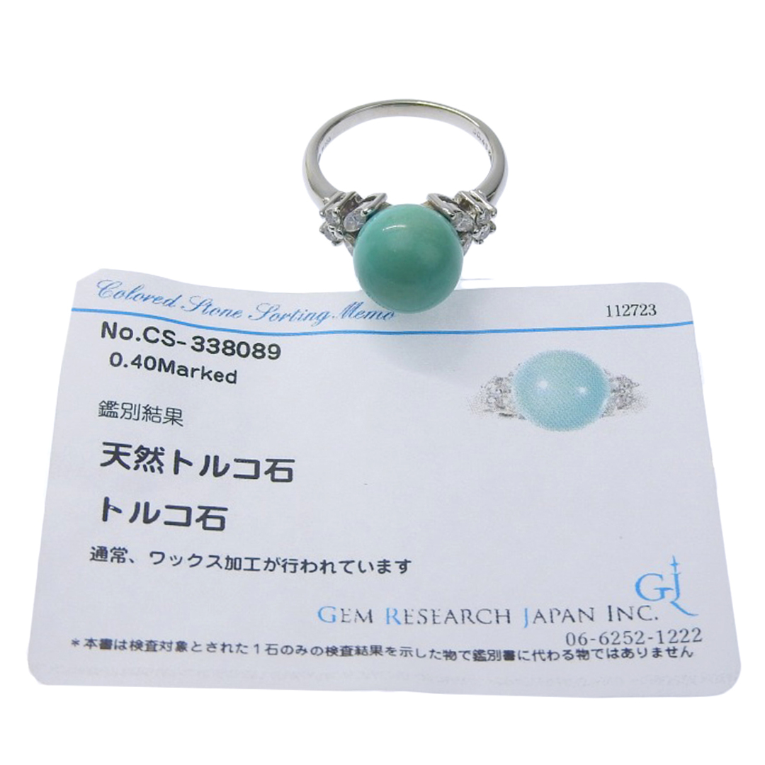 本物保証】 鑑付 新品同様 リング 指輪 プラチナ Pt900 約7.8g 天然