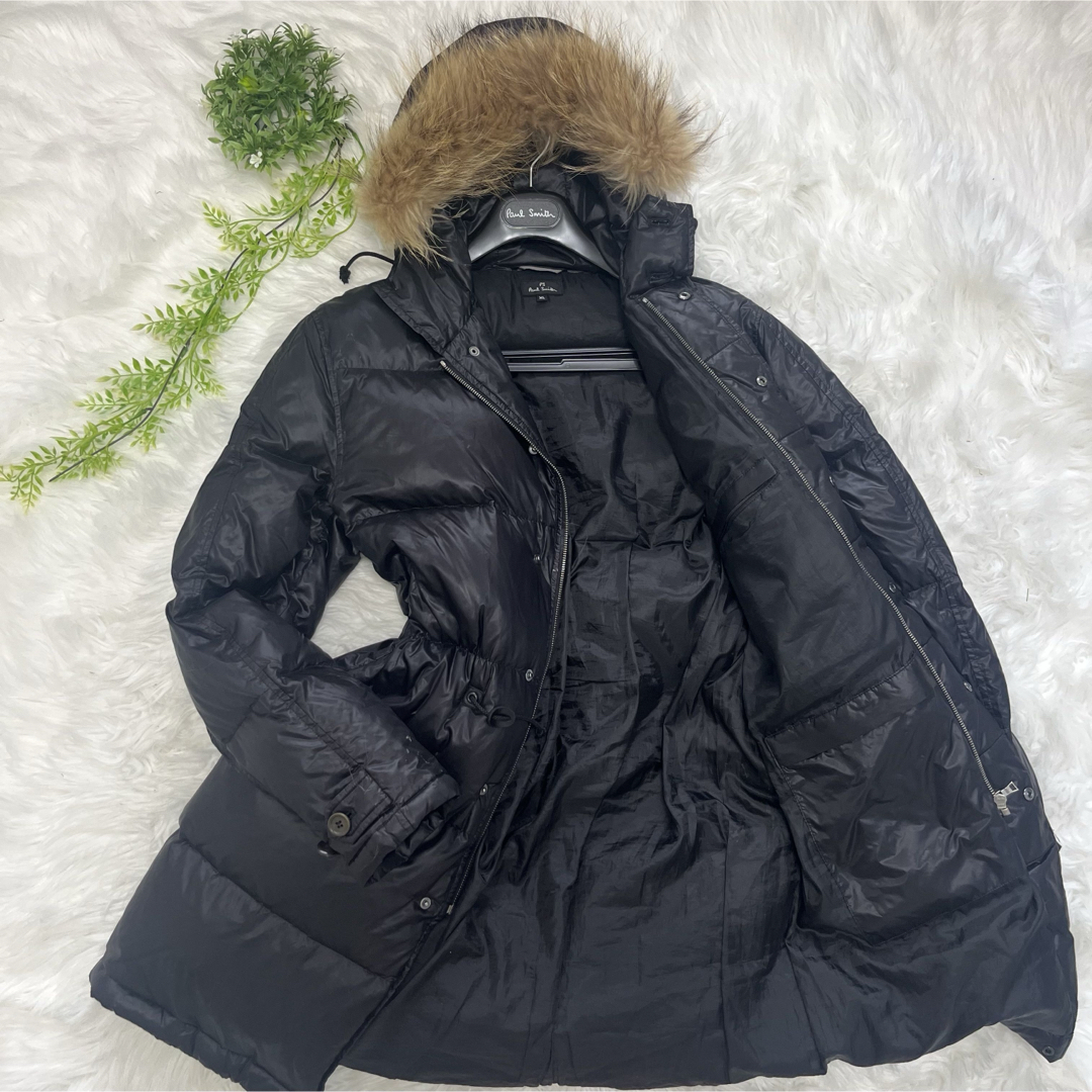 Paul Smith ポールスミス 2WAY ダウンコート ラクーンファー
